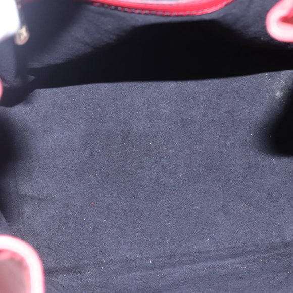 LOUIS VUITTON Epi Noe Shoulder Bag Red M44007 LV Auth bs29418