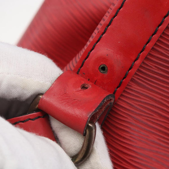 LOUIS VUITTON Epi Noe Shoulder Bag Red M44007 LV Auth bs29418