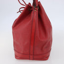 LOUIS VUITTON Epi Noe Shoulder Bag Red M44007 LV Auth bs29418-4
