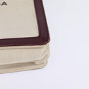 BALENCIAGA Navy Pochette Shoulder Bag Canvas Leather White 390641 Auth bs29426-14