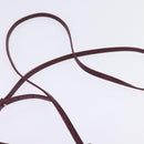 BALENCIAGA Navy Pochette Shoulder Bag Canvas Leather White 390641 Auth bs29426-8