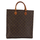 LOUIS VUITTON Monogram Sac Plat Hand Bag Vintage M51140 LV Auth bs29434-1