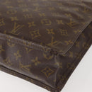 LOUIS VUITTON Monogram Sac Plat Hand Bag Vintage M51140 LV Auth bs29434-15