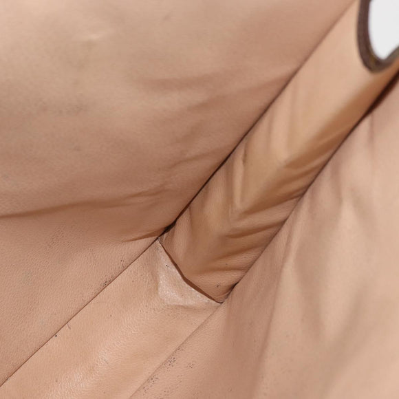 LOUIS VUITTON Monogram Sac Plat Hand Bag Vintage M51140 LV Auth bs29434