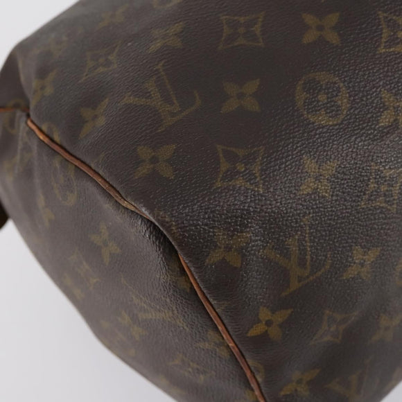 LOUIS VUITTON Monogram Speedy 30 Hand Bag M41526 LV Auth bs29436
