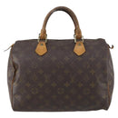 LOUIS VUITTON Monogram Speedy 30 Hand Bag M41526 LV Auth bs29436-13
