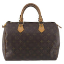 LOUIS VUITTON Monogram Speedy 30 Hand Bag M41526 LV Auth bs29436-2
