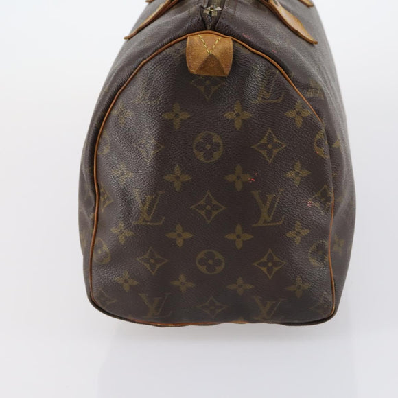 LOUIS VUITTON Monogram Speedy 30 Hand Bag M41526 LV Auth bs29436