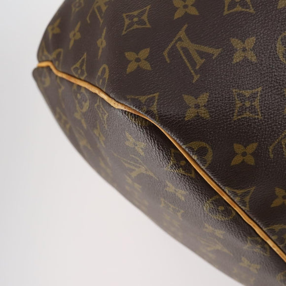 LOUIS VUITTON Monogram Keepall 55 Boston Bag M41424 LV Auth bs29438