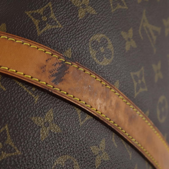 LOUIS VUITTON Monogram Keepall 55 Boston Bag M41424 LV Auth bs29438