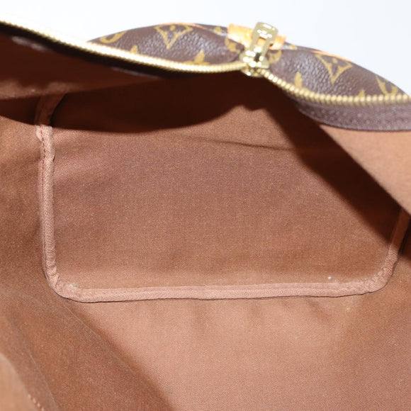 LOUIS VUITTON Monogram Keepall 55 Boston Bag M41424 LV Auth bs29438