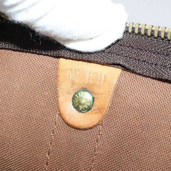 LOUIS VUITTON Monogram Keepall 55 Boston Bag M41424 LV Auth bs29438