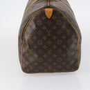 LOUIS VUITTON Monogram Keepall 55 Boston Bag M41424 LV Auth bs29438-4