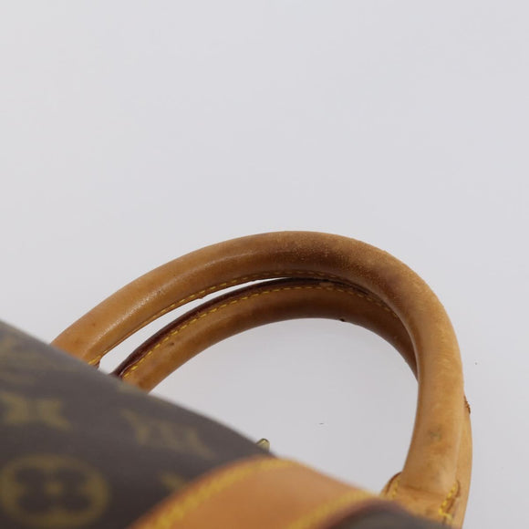 LOUIS VUITTON Monogram Keepall 55 Boston Bag M41424 LV Auth bs29438