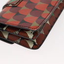 RED VALENTINO Shoulder Bag Leather Multicolor Gold Auth bs29441-15