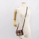RED VALENTINO Shoulder Bag Leather Multicolor Gold Auth bs29441-21