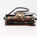RED VALENTINO Shoulder Bag Leather Multicolor Gold Auth bs29441-5