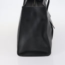 BALENCIAGA Tote Bag Leather Black Auth bs29442-4
