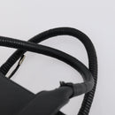 BALENCIAGA Tote Bag Leather Black Auth bs29442-14