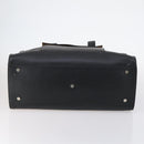 BALENCIAGA Tote Bag Leather Black Auth bs29442-5