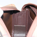 Burberrys Nova Check Shoulder Bag Canvas Beige Gold Auth bs29445-19