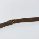 Burberrys Nova Check Shoulder Bag Canvas Beige Gold Auth bs29445-8