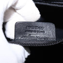 Salvatore Ferragamo Vala Shoulder Bag Leather Black Gold Auth bs29448-12