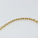 CHANEL Matelasse Chain Diana Shoulder Bag Lamb Skin Beige Gold CC Auth bs29451-8