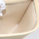 CHANEL camellia Pouch Lamb Skin Beige CC Auth bs29452-11