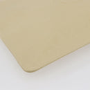 CHANEL camellia Pouch Lamb Skin Beige CC Auth bs29452-14