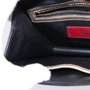 VALENTINO Chain Shoulder Bag Leather Gold Auth bs29454-21
