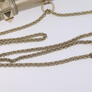 VALENTINO Chain Shoulder Bag Leather Gold Auth bs29454-7