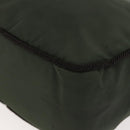 PRADA Hand Bag Nylon Khaki Auth bs29457-11