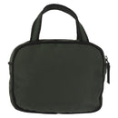 PRADA Hand Bag Nylon Khaki Auth bs29457-3