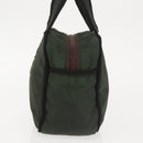 PRADA Hand Bag Nylon Khaki Auth bs29457-4