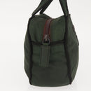 PRADA Hand Bag Nylon Khaki Auth bs29457-5