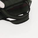 PRADA Hand Bag Nylon Khaki Auth bs29457-7