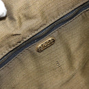 FENDI Zucca Canvas Vanity Hand Bag Black Brown Auth bs29458-18