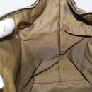 FENDI Zucca Canvas Vanity Hand Bag Black Brown Auth bs29458-21