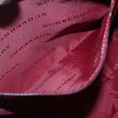 BURBERRY Nova Check Hand Bag Canvas Beige Silver Auth bs29464-19