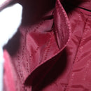 BURBERRY Nova Check Hand Bag Canvas Beige Silver Auth bs29464-20