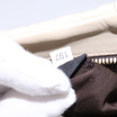 Miu Miu Matelasse Hand Bag Leather Beige Gold Auth bs29465-12