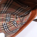 Burberrys Shoulder Bag Leather Brown Gold Auth bs29470-17