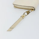 LOUIS VUITTON Empreinte Portefeuille Secret Ron Wallet White M93437 Auth bs29476-8