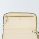 LOUIS VUITTON Empreinte Portefeuille Secret Ron Wallet White M93437 Auth bs29476-17