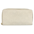 LOUIS VUITTON Empreinte Portefeuille Secret Ron Wallet White M93437 Auth bs29476-13