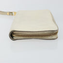 LOUIS VUITTON Empreinte Portefeuille Secret Ron Wallet White M93437 Auth bs29476-3