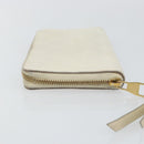 LOUIS VUITTON Empreinte Portefeuille Secret Ron Wallet White M93437 Auth bs29476-4