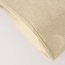 HERMES Tower ash Her bag MM Hand Bag Coated Canvas Beige Auth bs29477-17