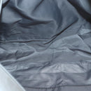 CHANEL Tote Bag Nylon Gray Silver CC Auth bs29478-10